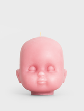Doll Head Candle
